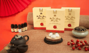 Bột Thần Hương Kim Tâm Cát: Giải pháp thanh lọc khí trường và kích hoạt tài lộc