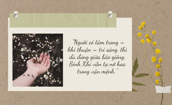 Sinh Khí - Khởi Đầu Cho Vận Mệnh An Lành