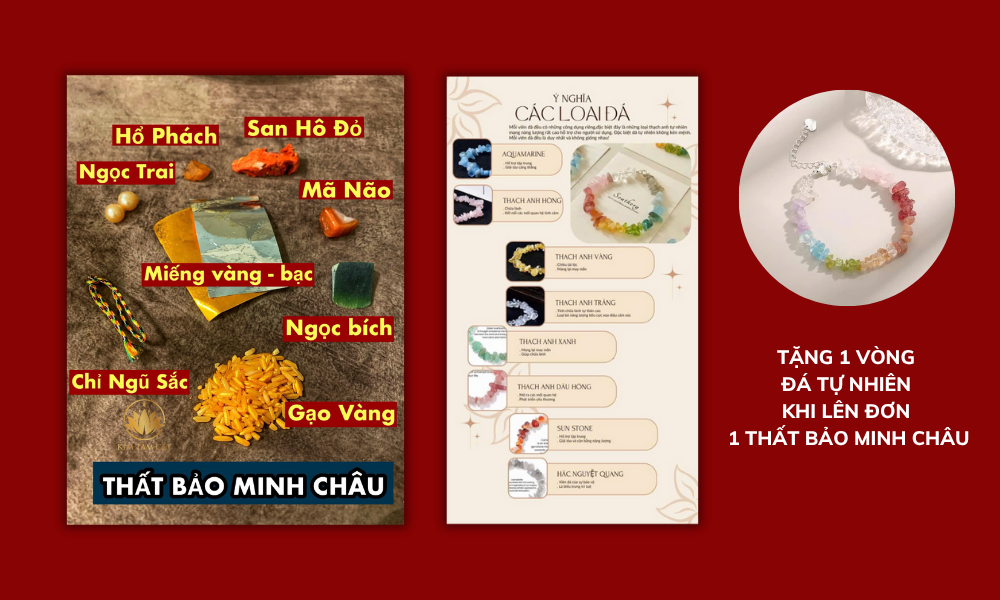 Thất Bảo Minh Châu và công dụng phong thủy tụ tài hút vận