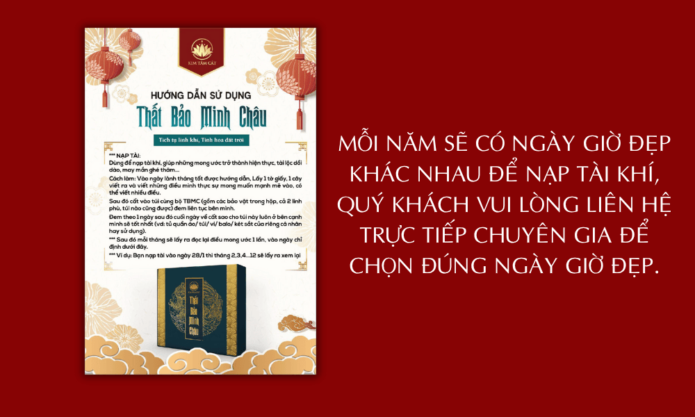 Thất Bảo Minh Châu và công dụng phong thủy tụ tài hút vận