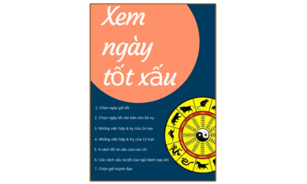 Xem ngày tốt xấu