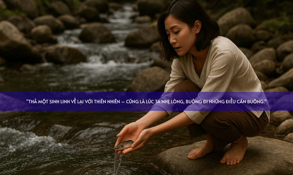 Phóng sinh thế nào cho đúng để lan tỏa điều tốt lành