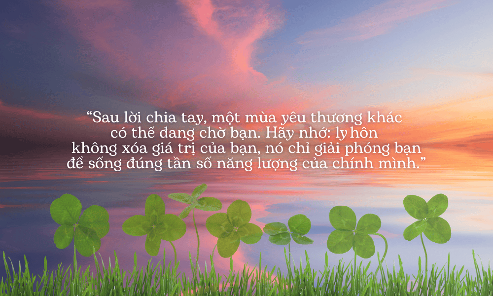 Ly hôn không phải đấu chấm hết